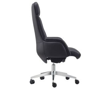 Captain High Back Executive Chair, Leather