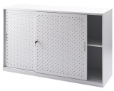 Perforated Sliding Door Cupboard with Planter Box