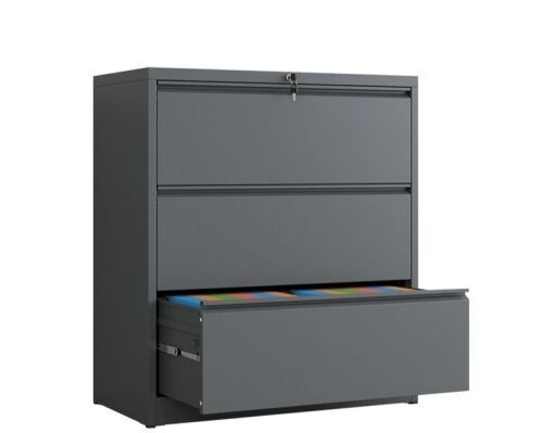 Lateral Filing Cabinet, 3 drawer