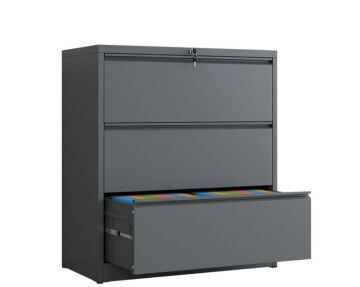 Lateral Filing Cabinet, 3 drawer