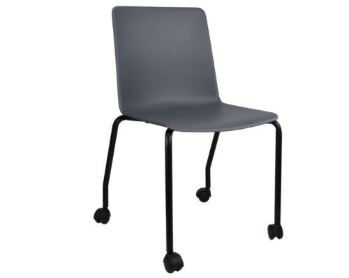 Echo 4 Leg Stacking Chair, with castors