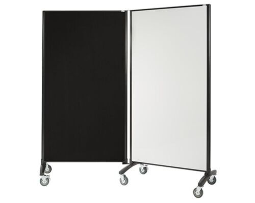 Mobile Room Divider with whiteboard/pinboard