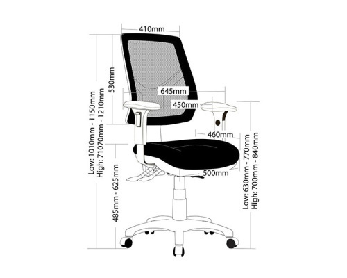 Rio High Back Mesh Chair