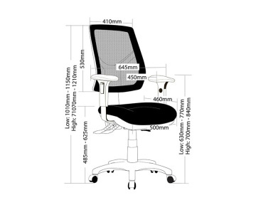 Rio High Back Mesh Chair