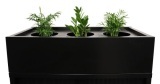Perforated Sliding Door Cupboard with Planter Box