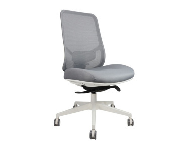 Parker Synchro-Tilt Chair, White Frame
