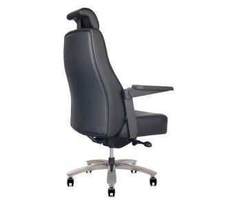 Monarch 24/7 Chair, 185kg rating, Black Leather