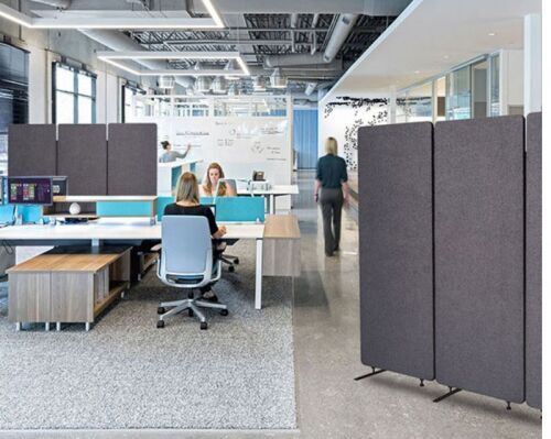 Zipp Acoustic Room Divider