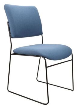Vista Solid Rod Sled Base Visitor Chair
